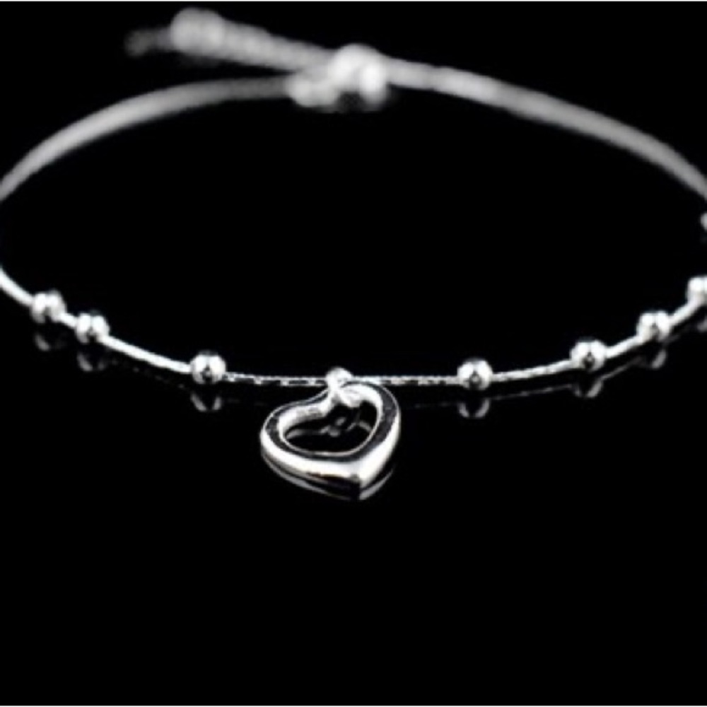 Fashion Foot Anklet 925 Sterling Ladies Silver Anklets Bracelet Chain For Women